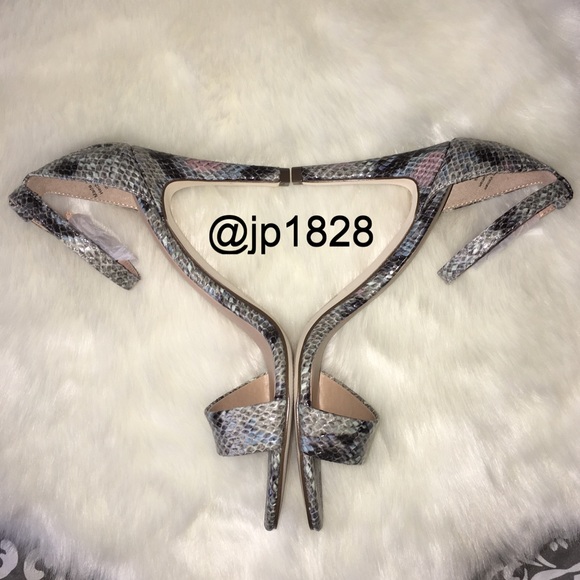 Call It Spring Shoes - HP!🎉Barely There Snake Print Heeled Sandals